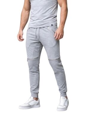 American Stitch Knit Moto Zip Jogger Pant Size Medium